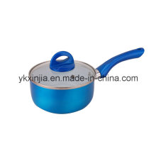 Utensílios de cozinha 16, 18, 20 centímetros Alumínio Metálico Paint Milk Pot